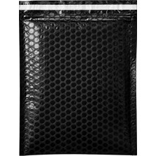 Packanya Balonlu Siyah Bantlı Kargo Poşeti 15X25+5-100 Adet