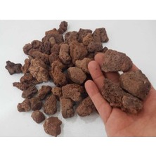 Doğalsan Tarım Iri Kırmızı Pomza 2-4 cm 20 Lt Lav Taşı Mangal Taşı Dekoratif Volkanik Pomza Taş