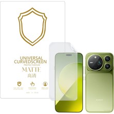 Tr Honor Magic 9 Pro Max ile Uyumlu Tpu Nano Mat Ekran Koruma Filmi EKM107