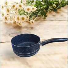 Abnturk Lüx Granit Tava Yanmaz Yapışmaz Maximum Kaliteye Sahip Granit Tava 18 * 7 cm Ebatında