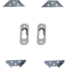 Ceylan Adam Metal Çok Amaçlı Köşe Birleştirme Aparatı, Pvc Ahşap Çerçeve ve Tablo Montajı Için