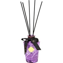 Ceylan Adam 130 ml Mor Batik Cam Şişe Black Vanilya Oda Kokusu