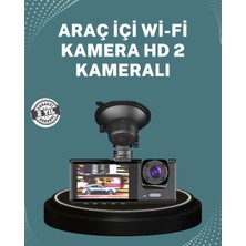 Decostyle Gece Görüşlü Dvr 3 Lensli Araç Içi Sürüş Kamerası Video Kaydedici