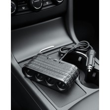 Decostyle Araç Içi Güç Dağıtıcı 4 Çakmaklık 2 USB 1 Type C Şarj Ünitesi