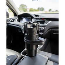 Decostyle Araç Ikili Bardak Tutucu 360° Döner Sistem UCZZZCWS003BARDAKLIK-2