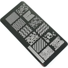 Ceylan Adam Tırnak Stamping Baskı Plakası VV06