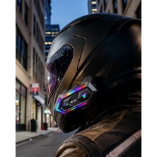 Decostyle Bluetooth 5.3 Motosiklet Kask Intercom 1000 Metre Bağlantı XXUCZZZY20İNTERCOMM-2