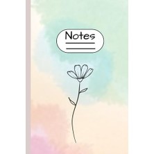 Ceylan Adam Simple Floral Notes Journal