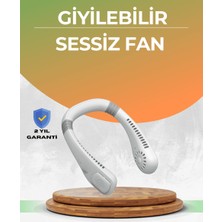 TeknoKapsül Uzun Ömürlü Bataryalı 9-18 Saat Kullanımlı Boyun Fanı