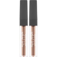 Ceylan Adam Likit Ruj, Uzun Süre Kalıcı Kadifemsi Kuruma Yapmayan Mat, Matte Liquid Lipstick 507 Dark Dusty Pink (2 Paketi)