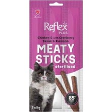 Xml Bayiciniz Tr Plus Tavuklu ve Kızılcıklı Kısırlaştırılmış Yetişkin Kedi Ödül Maması, 3x5 gr