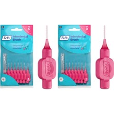 Ceylan Adam 0.4 mm - Pembe Diş Arayüz Fırçası (1 x 8 Adet) (2 Paketi)