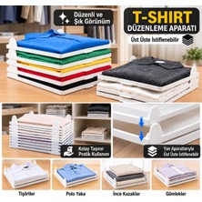 Ett Cazibiz Üst Üste Istiflenebilir Tişört ve Kıyafet Düzenleyici APARAT-437683