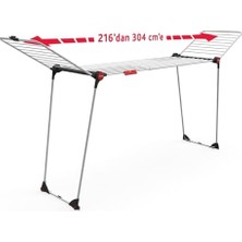 Ceylan Adam Infinity Flex 2 Metre'ye Kadar Uzatılabilir, 30 Metre Kurutma Alanlı Çamaşır Kurutmalığı