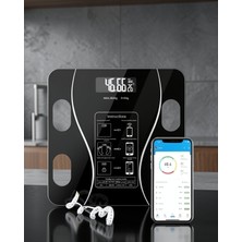 Decostyle Akıllı Tartı Bluetooth'lu Vücut Analizi Yeni Nesil UCZTF1072TARTI1