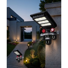 Decostyle Güneş Enerjili 3 Lensli Akıllı Güvenlik Kamerası UCZZBLM102SOLARKAMERA-1