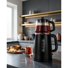 TeknoKapsül Çay Makinesi 0,9 L Demlik 1,7 L Su Haznesi Uczzzçaycı-6