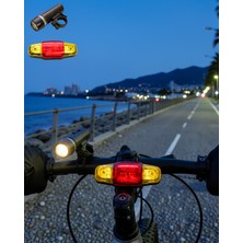 Decostyle Bisiklet Far Seti Gece Kullanımı Için LED Ön Arka Işık