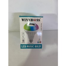 Jenerik Winnboss WN-1156 Rgb Bluetooth Hoparlör LED Ampul Müzik Çalma Uzaktan Kumanda [enerji Sınıfı A]