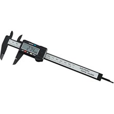 Ceylan Adam Dijital Kumpas; Mikrometre, Ölçüm Aleti, 15 cm (6 Inç) Elektronik Kumpas, LCD Ekranlı Tam Ölçü, Inç Milimetre Dönüşüm