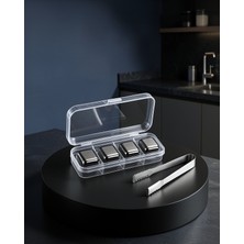 Decostyle 304 Paslanmaz Çelik Buz Küpü Seti Xuczzzbuzmaşa-1-1