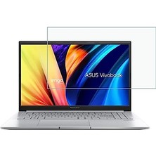 Ceylan Adam Asus Vivobook 15X OLED 15.6 Inç Uyumlu Ekran Koruyucu, 9h Temperli Kırılmaz Esnek Nano Cam, Çizilmeye ve Darbeye Dayanıklı, Hd Şeffaf
