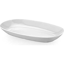 Matar 24CM Termo Melamin Kırılmaz Kayık Salata Tabağı