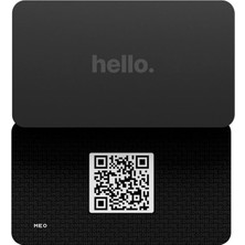 Meo Hello Akıllı Nfc ve Qr Kodlu Kartvizit