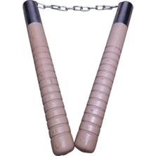 A³Store Spor Nançaku, Ahşap, Beyaz-Gümüş