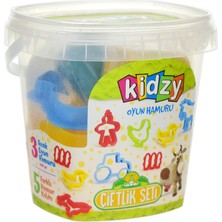 Kidzy Hamur Kovası Çiftlik Seti SMD-01-7009 1 Adet