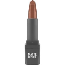 Ceylan Adam Matte Lipstick 404 Warm Caramel, Yoğun Renk Veren Kadifemsi Mat Ruj