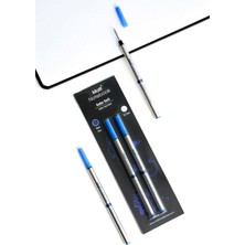 Matt Notebook 2'li Roller Kalem Refil Yedeği 0.7 mm Mavi R07