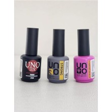 Ceylan Adam Kalıcı Oje Seti: Primer 15 Ml, Uno Strong Base 15 ml ve Uno D.shield Top Coat 15 Ml, Şeffaf