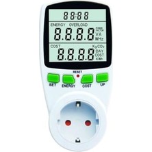 Ceylan Adam PM001 Wattmetre, Enerji Tüketim Sarfiyat Ölçer Priz 230V 3680W