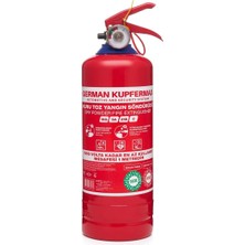 German Kupfermax 1 kg Abc Kkt Yangın Tüpü Belgeli Denetim