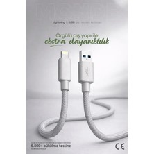 Ceylan Adam 12W Monde Usb-A To Lighting ile Uyumlu Şarj ve Data Kablosu, 1m (12W Monde, Lighting)