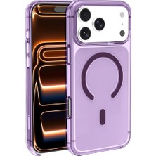 Gezgin iPhone 18 Pro Max Kılıf Sararmaz Ultra Ince Sert Premium Mika Magsafe Kamera Yükseltili Gzgn