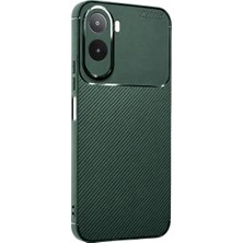 TeknoKapsül Xiaomi Redmi A7 Pro Auto Focus Karbon Kapak - Yeşil