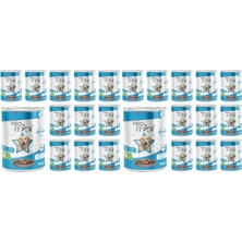Ceylan Adam Yetişkin Köpek Balıklı ve Jöleli Konserve Mama 400 G x 12 Adet (2 Paketi)
