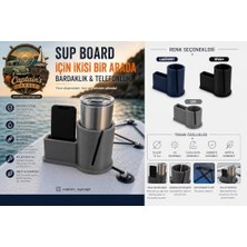 Ceylan Adam Termos Tutucu- Paddleboard & Supboard Için Termos & Telefon Tutucu Birlikte