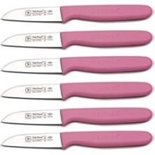Ceylan Adam Sürmene 6'lı Meyve Bıçağı Seti 61007 (Pembe)