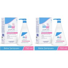 Ceylan Adam Baby Ph 5.5 Göz Yakmayan Formül Nemlendirici Etkili Papatya Özütlü Bebek Şampuanı 750 ml (2 Paketi)