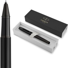 OEM Im Rollerball Kalem | Siyah Pvd ile Mat Siyah | Siyah Mürekkep Dolgulu Ince Nokta | Hediye Kutusu