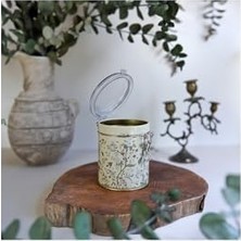Ceylan Adam Baharatlık, -ER082-2E Botanica Yellow Desenli 0,6 L (Botanica Yellow)