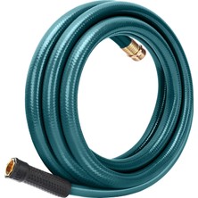 Tr Bahçe Kurşunlu Kısa Bahçe Hortumu 3/4 Inç x 10 Ft. No Kınk, Ağır Hizmet Dayanıklı Pvc Su
