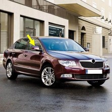Ceylan Adam Sağ Dış Dikiz Aynası Kapağı 3T0857538, Skoda Superb ile Uyumlu 2009-2013