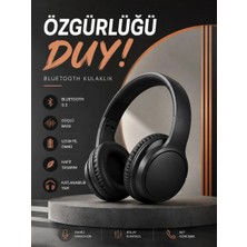 Elvasta Dmtk- Eldm- Elva- Kulak Üstü Bluetooth Kulaklık Ayarlanabiilir Uzun Pil Ömrü Kablosuz 5. 0 Blue
