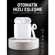 Elvasta Dmtk- Eldm- Elva- Yeni Nesil Dokunmatik Kontrol Çağrı Cevaplayabilen Kablosuz Bluetooth Kulaklık