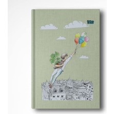 Ceylan Adam Hakan Çapkan 14X20 Balon Çizgili Butik Defter