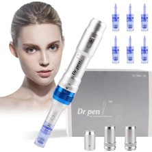 Ceylan Adam Dr Pen; Dermapen Ultima A6 Microneedle 36PIN Х2 ve Nano Round Х2 ile Kırışıklıklar, Streç Izleri, Yara Izleri ve Saç Dökülmesi Için Iğneler